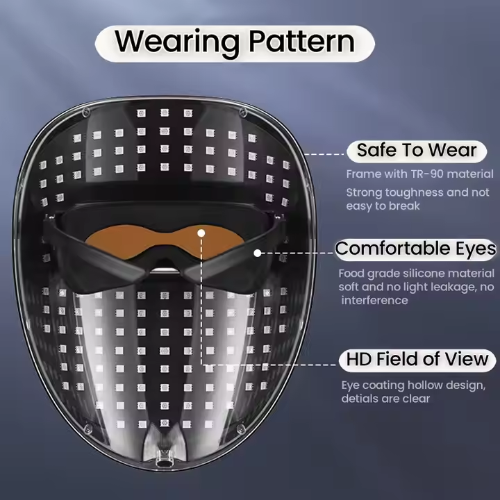 Color LED Facial Beauty Mask