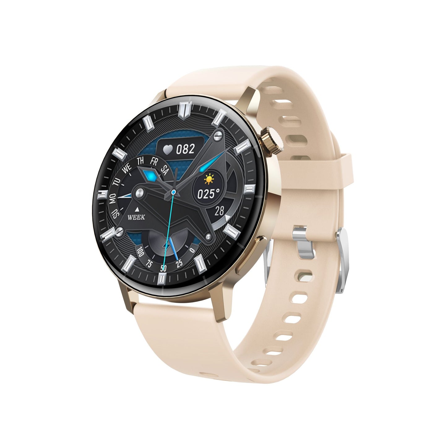 Smart Watch SOS Heart Rate Blood Oxygen ECG Monitoring